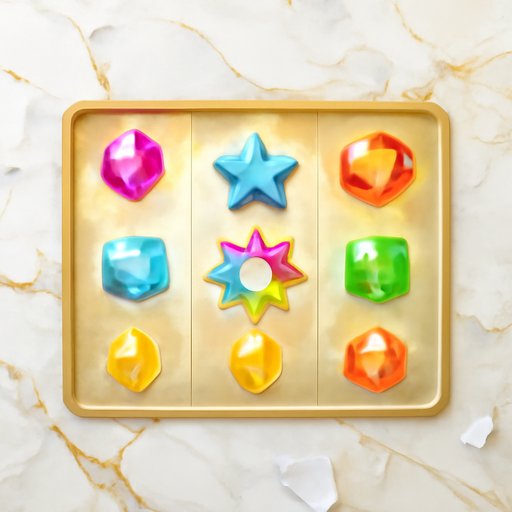 kx8 Starburst উজ্জ্বল রিল দৃশ্য